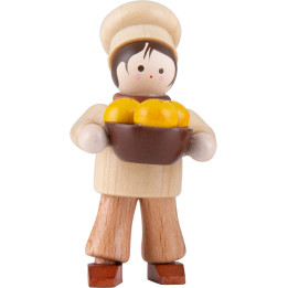 Thiel-Figur Bäckerjunge - natur - 5 cm