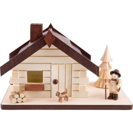 Räucherhaus Waldarbeiter - 11 cm