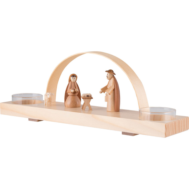 Candle Arch - Nativity - 24x12 cm / 9.4x4.7 inch