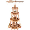 4-Tier Pyramid - Nativity Scene with Carolers - 58 cm / 22.8 inch