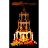 4-Tier Pyramid - Nativity Scene with Carolers - 58 cm / 22.8 inch