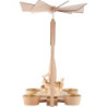 1-Tier Pyramid - Deer Natural - 28 cm / 11 inch