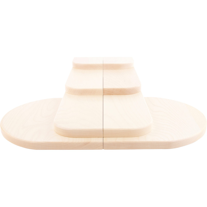 Anbauplatten für Musikantenplatte 2 teilig - 90x20 cm