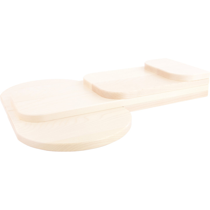 Anbauplatten für Musikantenplatte 2 teilig - 90x20 cm