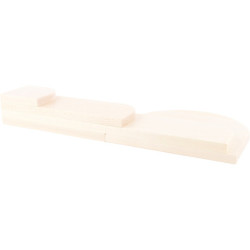 Anbauplatten für Musikantenplatte 2 teilig - 90x20 cm