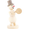 Snowman Musician Cymbals - 12 cm / 4.7 inch