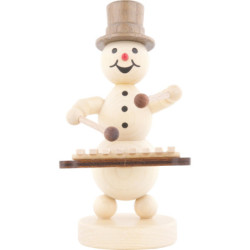 Schneemannmusikant Xylophon - 12 cm