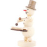 Schneemannmusikant Xylophon - 12 cm