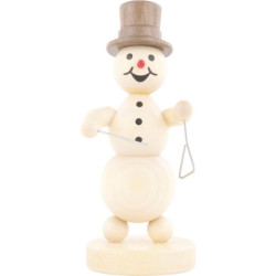 Snowman Musician Triangle - 12 cm / 4.7 inch