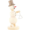 Schneemannmusikant Triangel - 12 cm