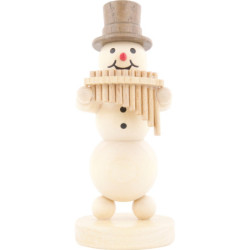 Schneemannmusikant Panflöte - 12 cm