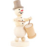 Schneemannmusikant Langtrommel - 12 cm