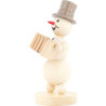 Schneemannmusikant Akkordeon - 12 cm