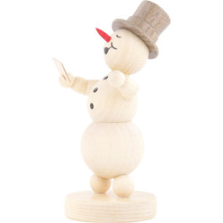 Snowman Musician Singer - 12 cm / 4.7 inch