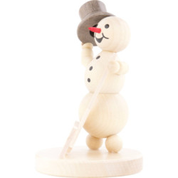 Schneemann mit Schippe - 12 cm