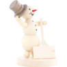 Snowman with Shovel - 12 cm / 4.7 inch
