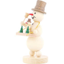 Schneemann Bauchladen - 12 cm