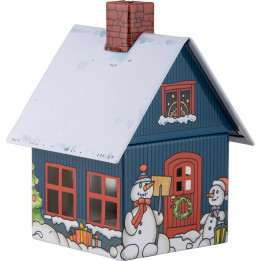 Metal Smoking Hut - "Christmas Eve" - 9,8 cm / 3.9 inch