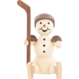 Schneemann Eishockeyspieler Auswechsler Helm - 8 cm