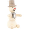 Schneemann mit Krug - 8 cm