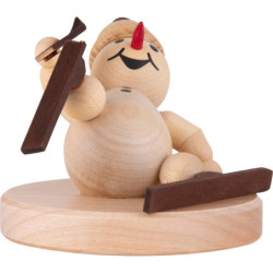 Schneemann Junior "Skiunfall" - 7 cm