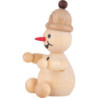 Schneemann Junior "Zuschauer" sitzend - 7 cm