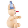 Schneemann Junior "Zuschauer" mit Fahne - 7 cm