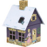 Metall-Räucherhaus "Weihnachtsbäckerei" - 9,8 cm
