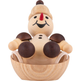 Schneemann Junior "im Wok" - 5 cm