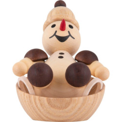 Schneemann Junior "im Wok" - 5 cm