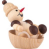 Schneemann Junior "im Wok" - 5 cm