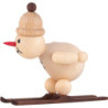 Schneemann Junior "Skispringer am Absprung" mit Mütze - 7 cm