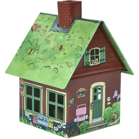 Metall-Räucherhaus "Kunterbunt" - 9,8 cm