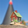 Metall-Räucherhaus "Kunterbunt" - 9,8 cm
