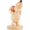 Schneemann Junior "Schneekugel oben" - 9 cm