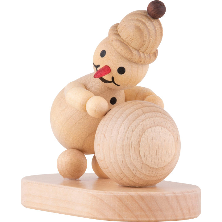 Snowman - Junior "Snow globe down" - 8 cm / 3.1 inch