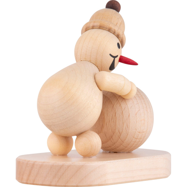 Schneemann Junior "Schneekugel unten" - 8 cm