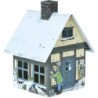 Metal Smoking Hut - "Winter Joy" - 9,8 cm / 3.9 inch