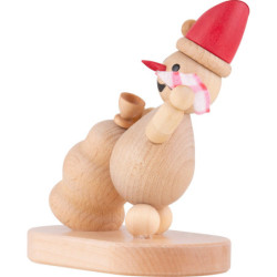 Snowman - Junior "Gift Puller" red cap - 10 cm / 3.9 inch