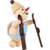 Snowman - Junior Ski Beginner "Peek into the air" - 9 cm / 3.5 inch