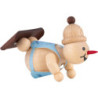 Schneemann Junior Skianfänger "Snowboard" - 4 cm