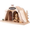 Smoking Hut - Ski Rental with Junior Snowman - 17 cm / 6.7 inch
