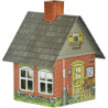 Metal Smoking Hut - "Railroad" - 9,8 cm / 3.9 inch