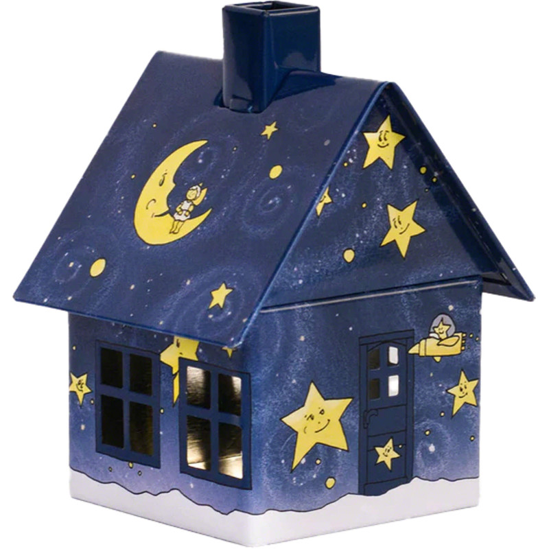 Metall-Räucherhaus "Gute Nacht" - 9,8 cm