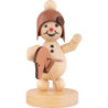 Snowgirl with Hobbyhorse - 9 cm / 3.5 inch