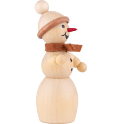 Schneefrau mit Schal  - 10 cm