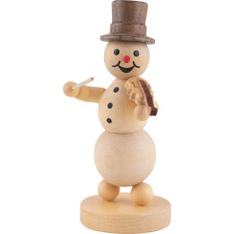 Snowman Musician Violine - 12 cm / 4.7 inch