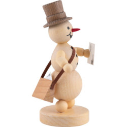 Snowman Letter Carrier - 12 cm / 4.7 inch