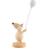 Snowman - Junior with Balloon - 9 cm / 3.5 inch