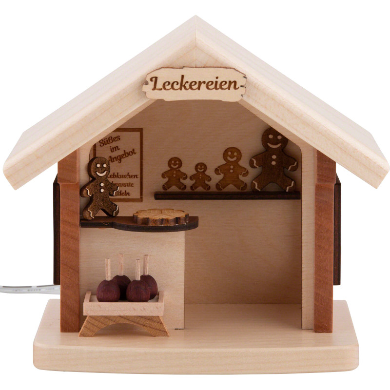 Weihnachtshütte "Leckereien" - 14 cm